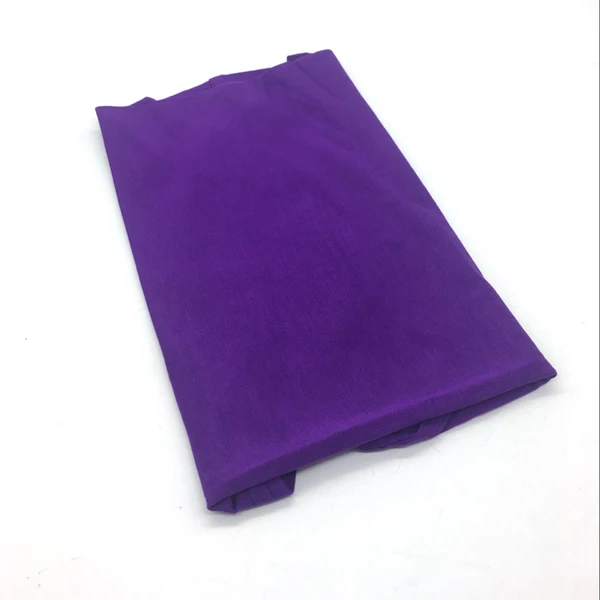 Women Muslim Cotton Hijab Full Over Islamic Elastic Underscarf Women Hijabs Comfortable 9 Colors - Цвет: purple