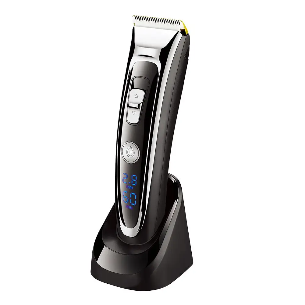 

SURKER Model RFC-688B Electric Foil Hair Trimmer for Men with Clean & Charge Station, Electric Men's Women's Hair Clippers Cut