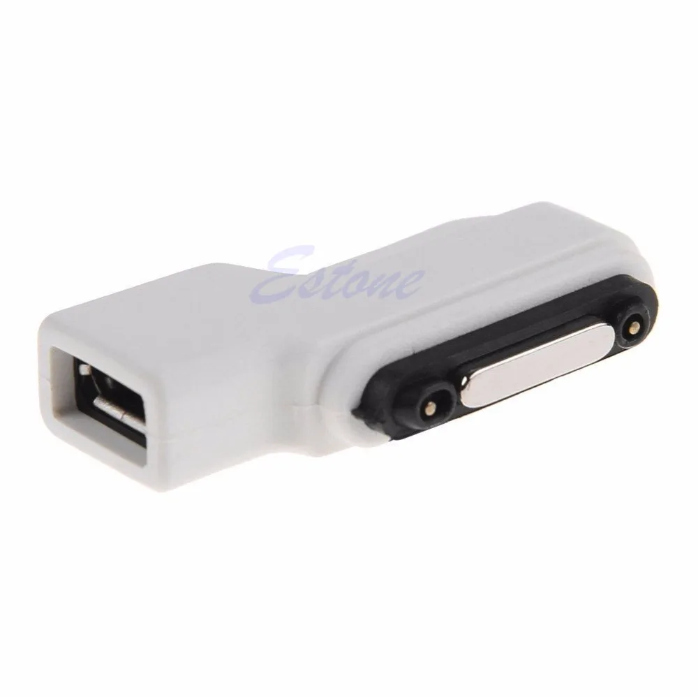 Бесплатная доставка магнитный USB микро зарядный кабель конвертер адаптер для Sony