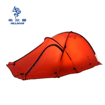 

Hillman 20D Silicone Coated Waterproof 4 Season Double Layer Ultralight For High Altitude Low Temperture Tent With Snow Skirt