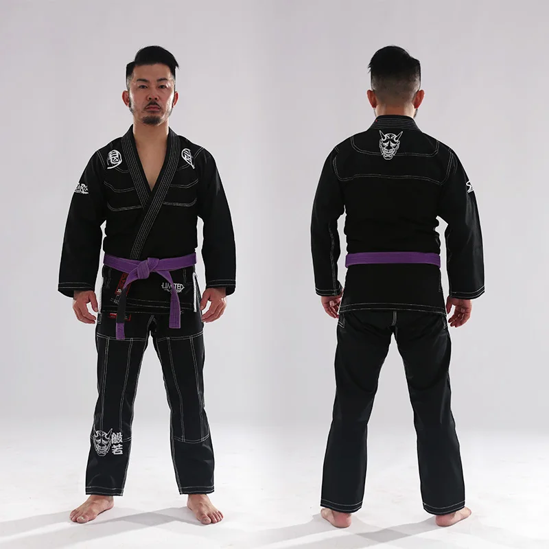 Серый Восход Ripstop серый BJJ Gi кимоно Grappling бразильский джиу джитсу MMA Fightwear