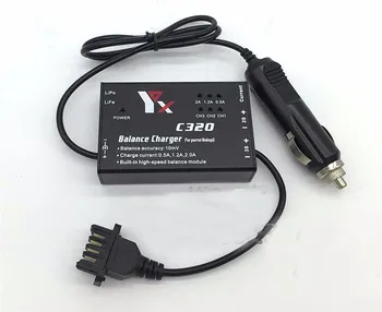 

Parrot bebop 2 car charger 1.6V A quick Battery Charging Outdoor for RC Drone Quadcopter