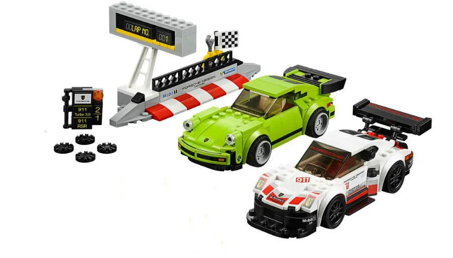 

Lepin 28018 Speed Champions Super Racing Building Blocks Educational Toys For Children Boy Birthday Gift Rally Car 75888