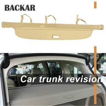 

Backar 1set Car Rear Trunk Cargo Cover For Audi Q7 2010 2011 2012 2013 2014 2015 Black Security Shield Shade Auto Accessories