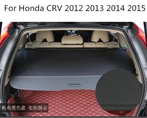 

High Qualit Car Rear Trunk Cargo Cover Security Shield Screen shade Fit For Honda CRV 2012 2013 2014 2015 BY EMS