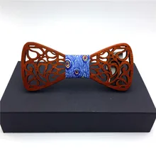 Рождественский подарок деревянный лук галстук деревянный галстук-бабочка галстуки Мужская Новинка ручной работы твердый галстук-бабочка для мужчин аксессуары для свадебной вечеринки галстук