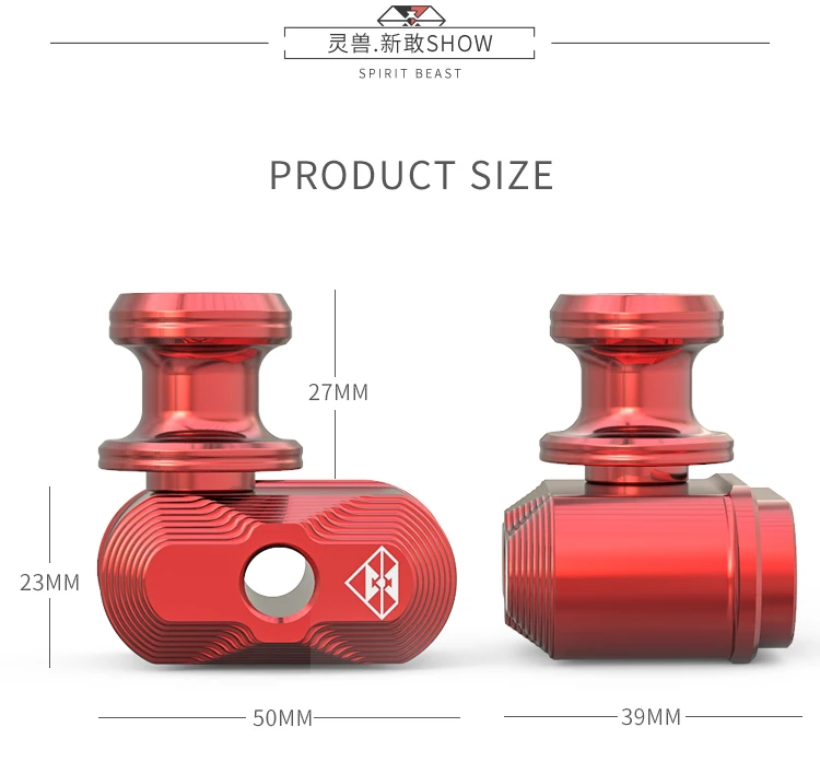 Spirit Beast CNC алюминиевая гайка для мотоцикла аксессуары для мотоцикла поворотная рукоятка катушка маятник Рамка подставка для слайдеров