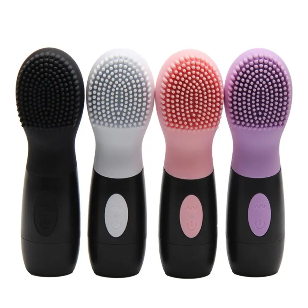 Adoolla Silicone Electric Face Massage Brush Deep Cleansing Exfoliating