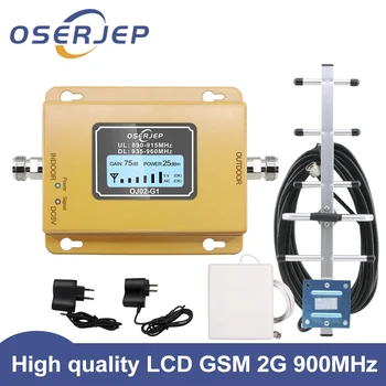 

LCD display GSM 900Mhz UMTS 2G/3Gcelular MOBILE PHONE Signal Repeater booster,900MHz amplifier + Yagi /panel Antenna