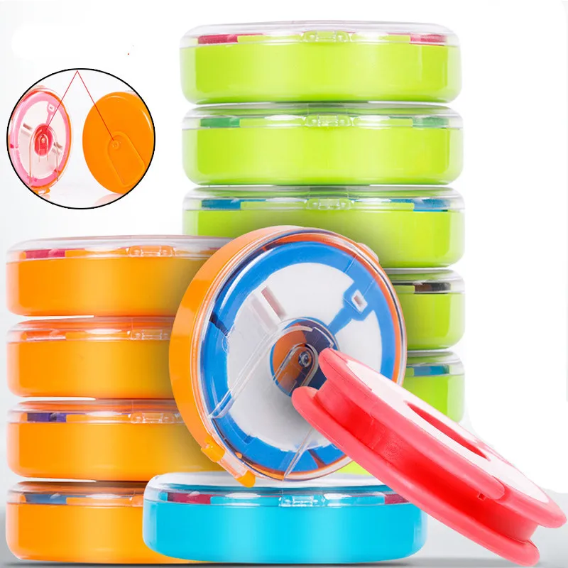 

1pcs Silicone Main Line Box Multifunction Fishing Tackle Box Waterproof Winding Axis Tackle Storage Box Accessorie