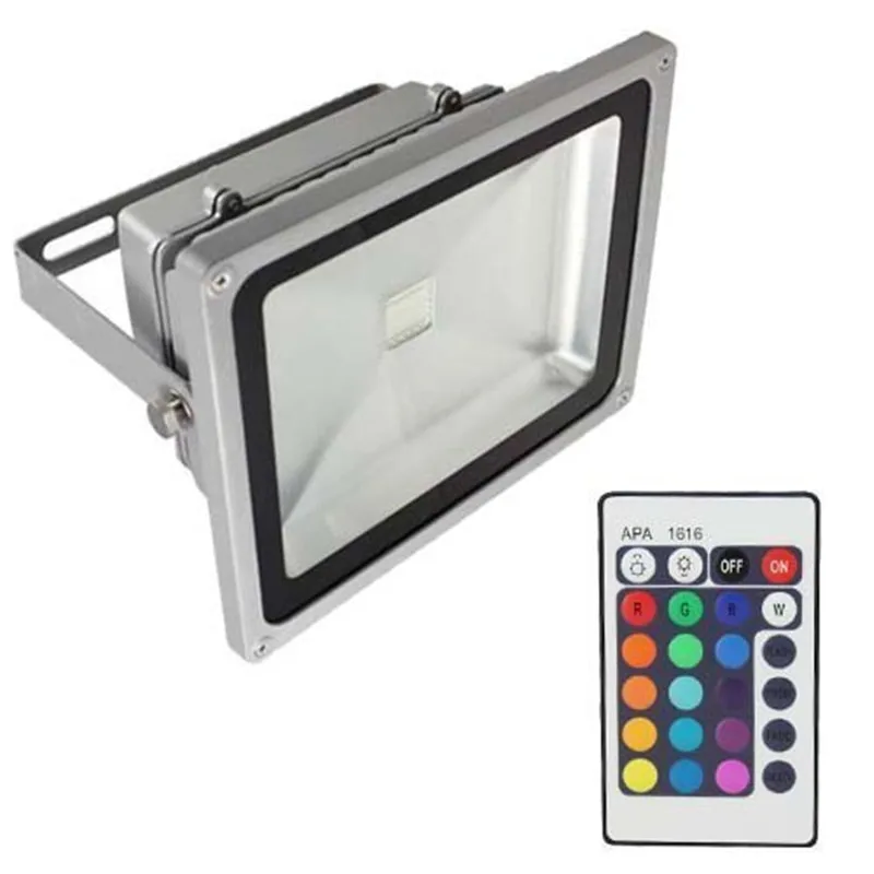 RGB LED Flood Light 50W LED Exterior Spotlight IP65 LED ...