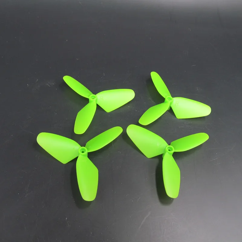 Syma X26 Fan Threeleaves Main Blades Props Propeller A B Green Ufo Rc