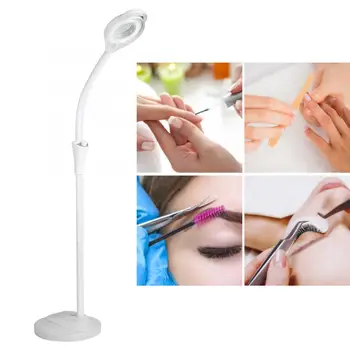 

LED Cold Light Magnifier 8X Magnifying Stand Tattoo Light for Salon Use Nail Cuticle Remuver Salon Tools
