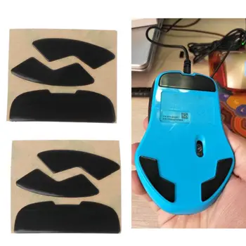 2 sztuk 0 6mm grubość wymień nóżka myszy łyżwy dla Logitech G300 G300S tanie i dobre opinie OPEN-SMART CN (pochodzenie) RUBBER Computer Sticker Ochrona przed promieniowaniem Dostępny w magazynie