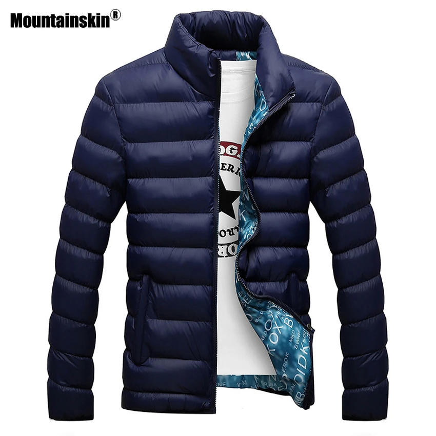 Mountainskin Winter Men Jacket 2019 Brand Casual Mens Jackets And Coats Thick Parka Men Outwear 6XL Jacket Male Clothing,EDA104