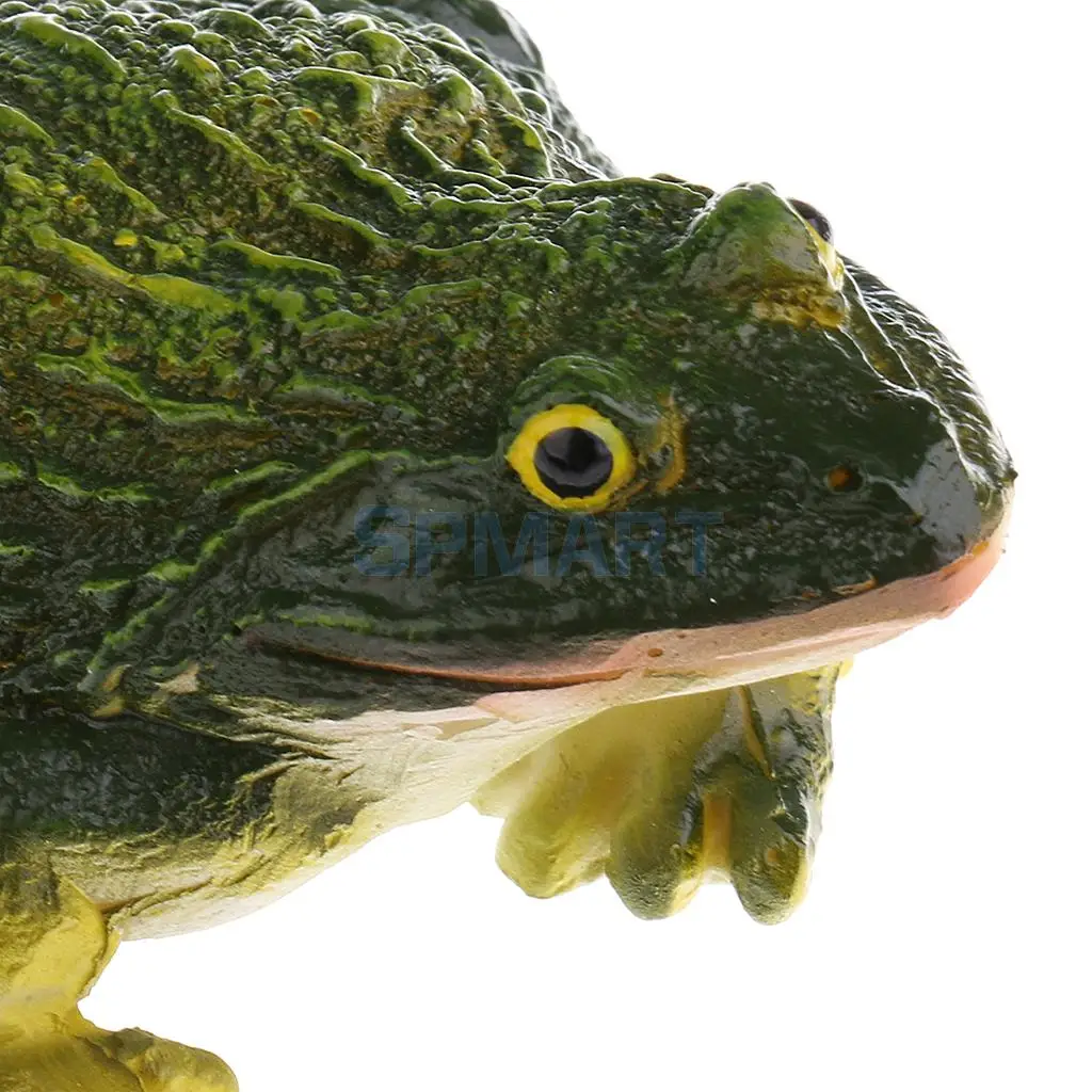 Mini Frog Resin Ornament for Home Garden Backyard Outdoor Decoration - Green