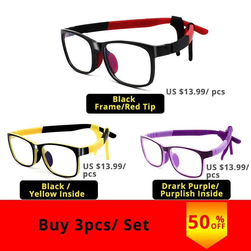 

VANLOOK Transparent Kid Computer Glasses for Children Anti Blue Ray Spectacle Frame Oculos De Grau Fashion Eyeglasses Silicone