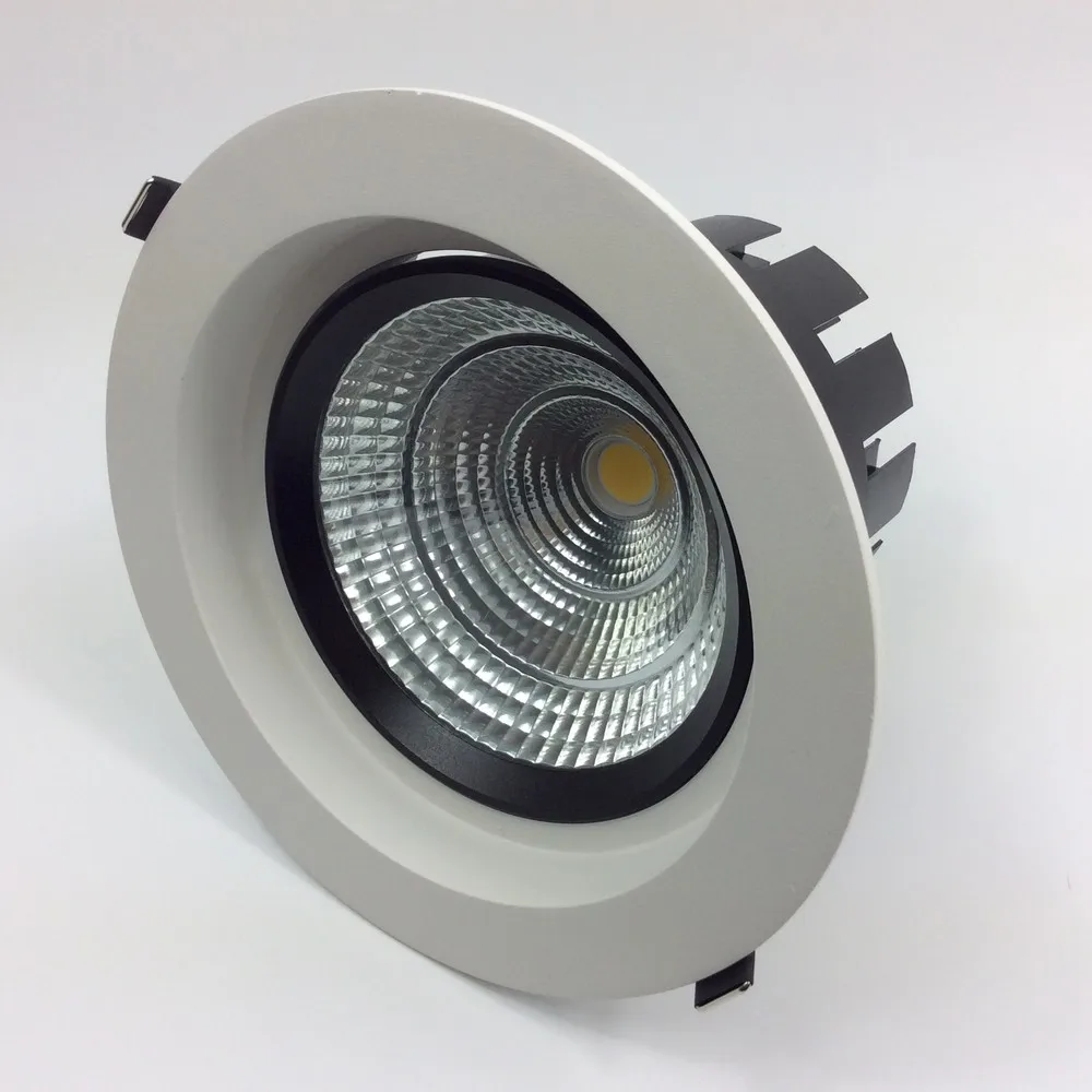 Ângulo de Feixe Downlight com Alta Aletas do Radiador de Alumínio 60 40 w Ajustável Qualidade Recesso Qualidade Novo Integrado 3 Qualidade Recesso Downlight com Alta Qualidade Novo