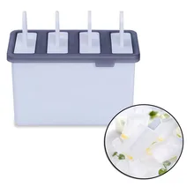 Лидер продаж высокое качество прямоугольной формы многоразовые DIY ручной работы Мороженое Плесень Кухня Бар формы для мороженого инструменты для приготовления пищи