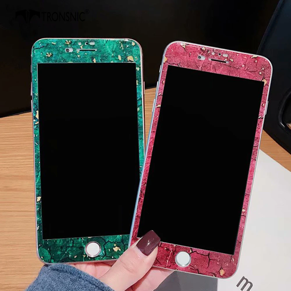 Защитное стекло Tronsnic закаленное для iPhone 6 6s Plus 3D защита от царапин HD Премиум
