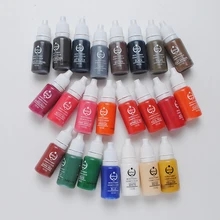 23 Цвета Перманентный макияж ручная краска для татуажа пигменты для брови, подводка, губы