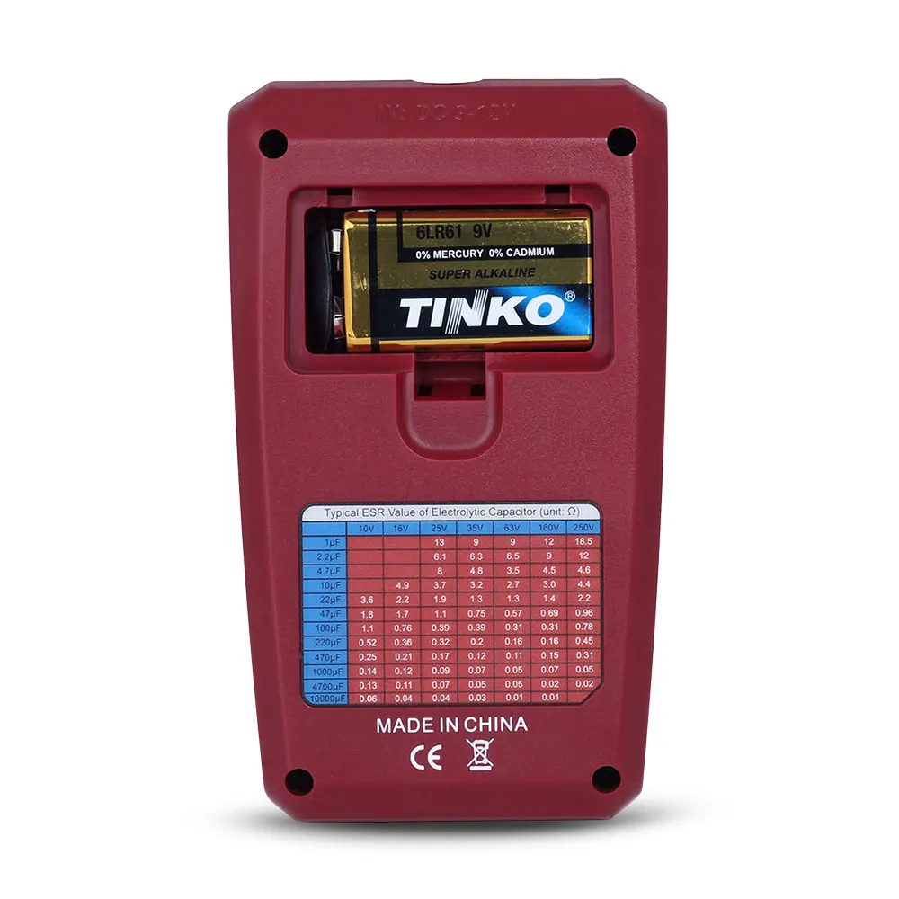 BSIDE ESR02 Pro Цифровой транзистор тесты er диод Емкость Сопротивление чип компонент
