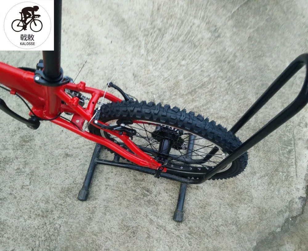 Cheap Kalosse   14/18/20 speed bicycle tire   Children  mountain bicycle  V/hydraulic brakes 20 inch  Folding  mountain bike 5
