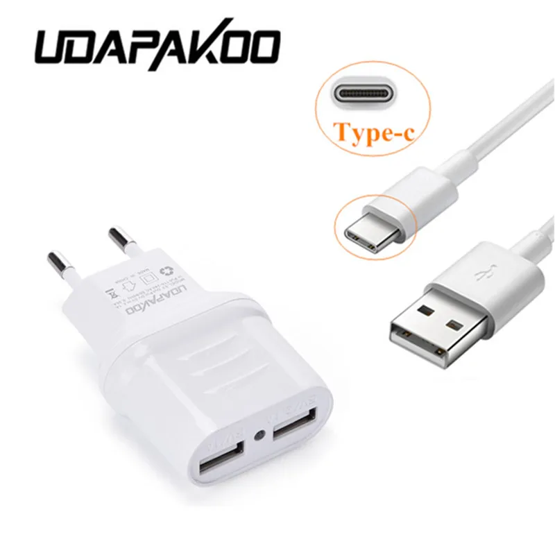 

For samsung a3 a5 a7 2017 s8 for honor 8 huawei p9 p10 LG g5 g6 zenfone 3 ZE553KL/ZS570KL EU Charger adapter + Type C usb nice