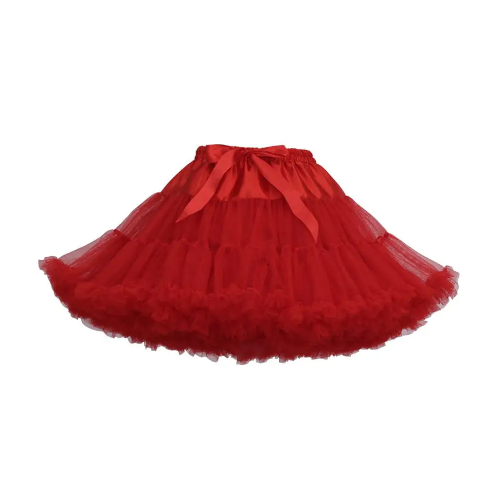 

2019 New Yfashion Women Girl Breathable Mesh Solid Color Pettiskirt Top Selling