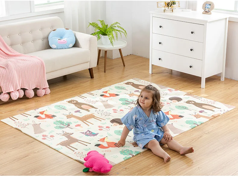 Esteira do Jogo do Bebê Infantil das Crianças do Quarto Quarto do Bebê Infantil Brilhante Xpe Enigma Mat Espessamento Tapete do Bebê Mat Bebê Engatinhando Pad Dobrável Tapete 22 baby play mat