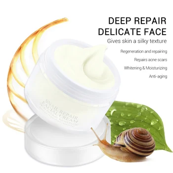 

Anti Wrinkle Cream Facial Hyaluronic Acid Snail Cream Acne Treatment Anti Aging Skin Whitening Firming Lifting Cream