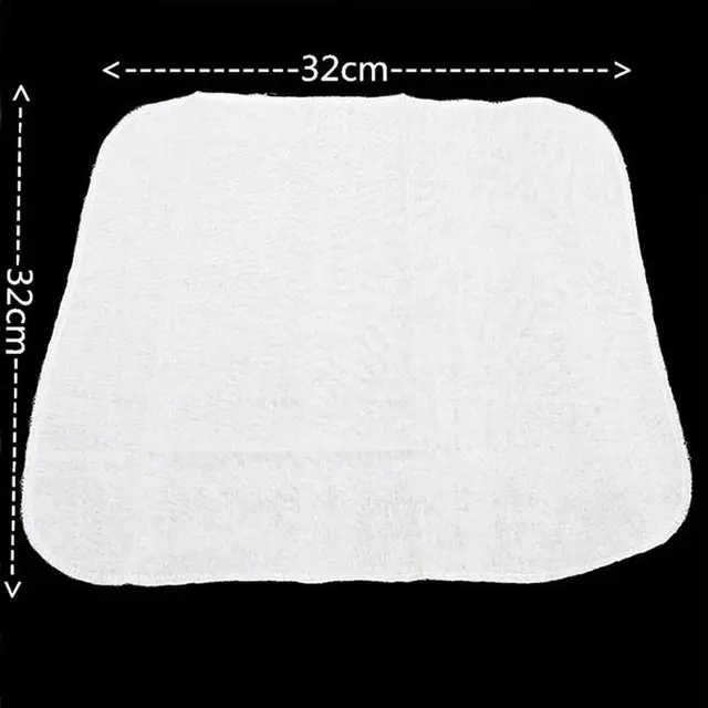 1 Pcs Steaming Cloth Reusable Natural Cotton Steamer Cloth Fabric