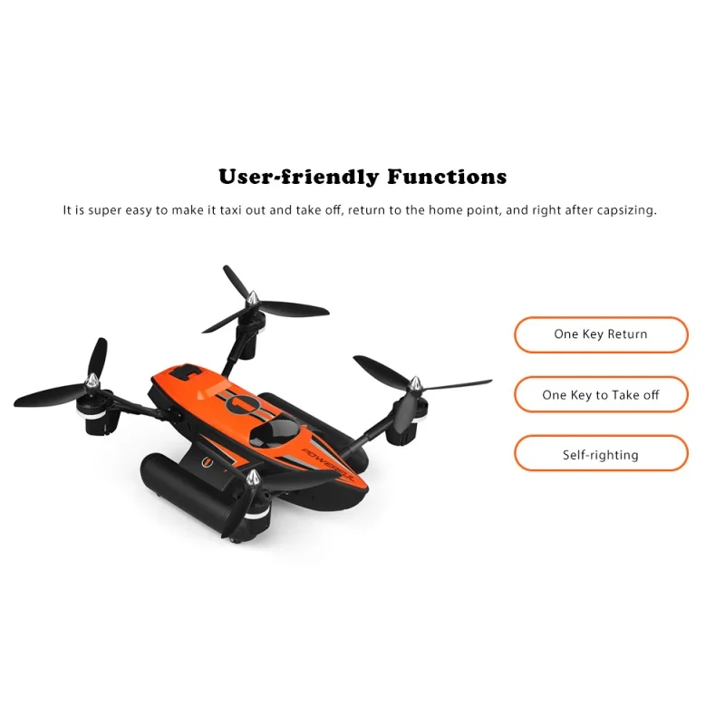 2017 новое поступление WLTOYS Q353 RC Дрон RTF 2 4G 6 осевой воздушный наземный морской