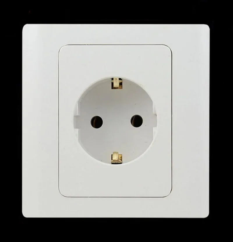 86 type Switch Socket / EU Panel Socket Standard Socket two Round Plug