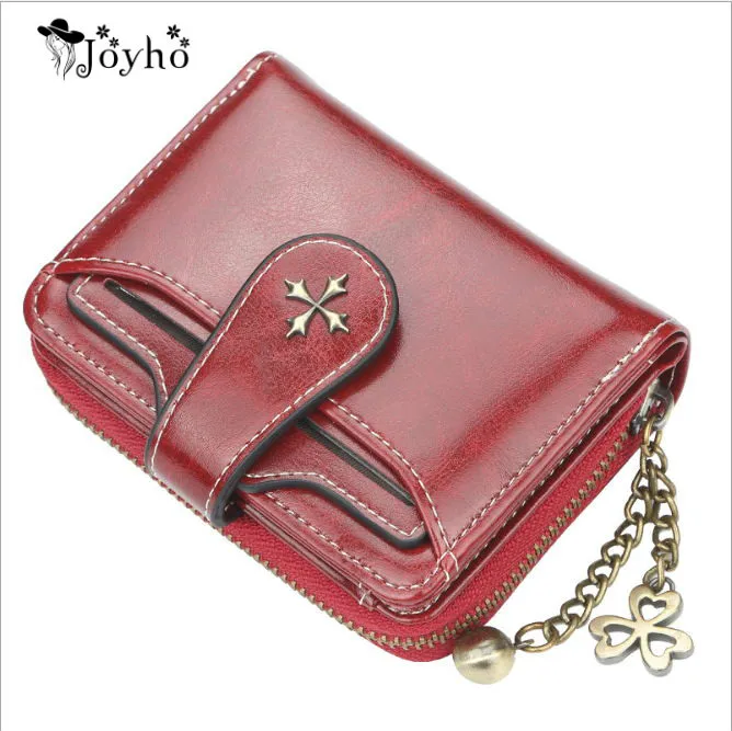 

Small Cute For Lady Wallet Female Women Clutch Leather Wallet Quality Coin Purse Women Button Purse Quality Flower Hardware