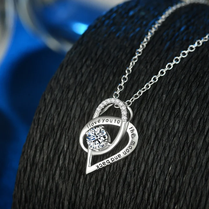 N4098 heart pendant necklace 720