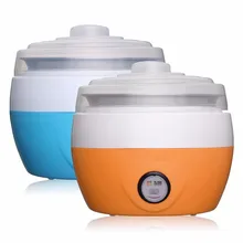 1L Electric Multifunction Yogurt Maker Stainless Steel Liner Mini Automatic Yogurt Machine DIY Tool Plastic Container