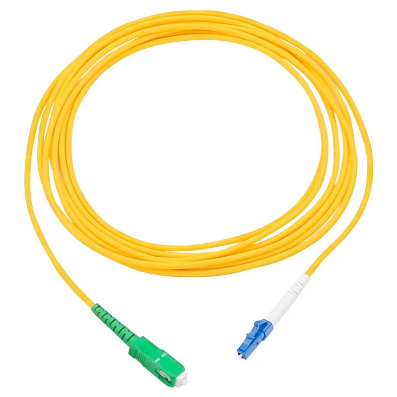 50PCS lot Fiber Optic Jumper Cable SC APC LC UPC Fiber Optic Patch Cord Free shipping 2