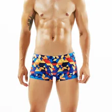 Летние мужские купальные костюмы трусы-боксеры Sunga Masculina пикантные man'e купальники Maillot De Bain Garcon купальники мужские быстросохнущая мужские шорты