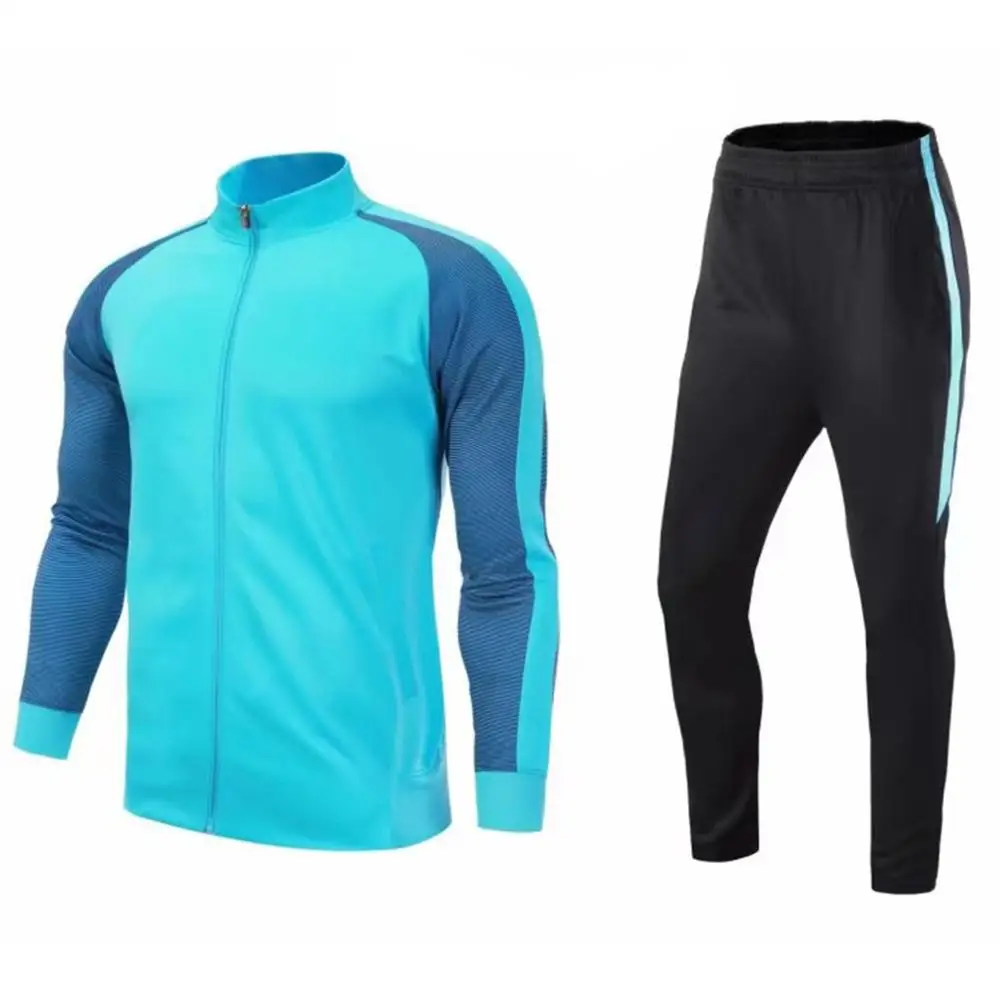 men's football training suit jacket football suit training shirt sports pants jogging uniform custom jacket - Цвет: Model 1