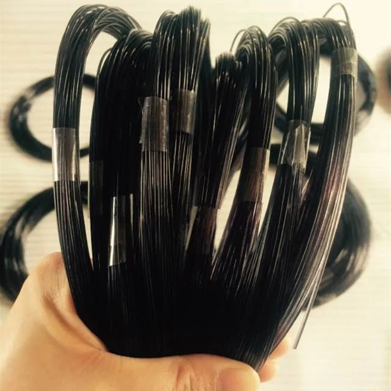 200M 0.8 1.2mm Black Nylon Fishing Line Super Strong 50 110LB