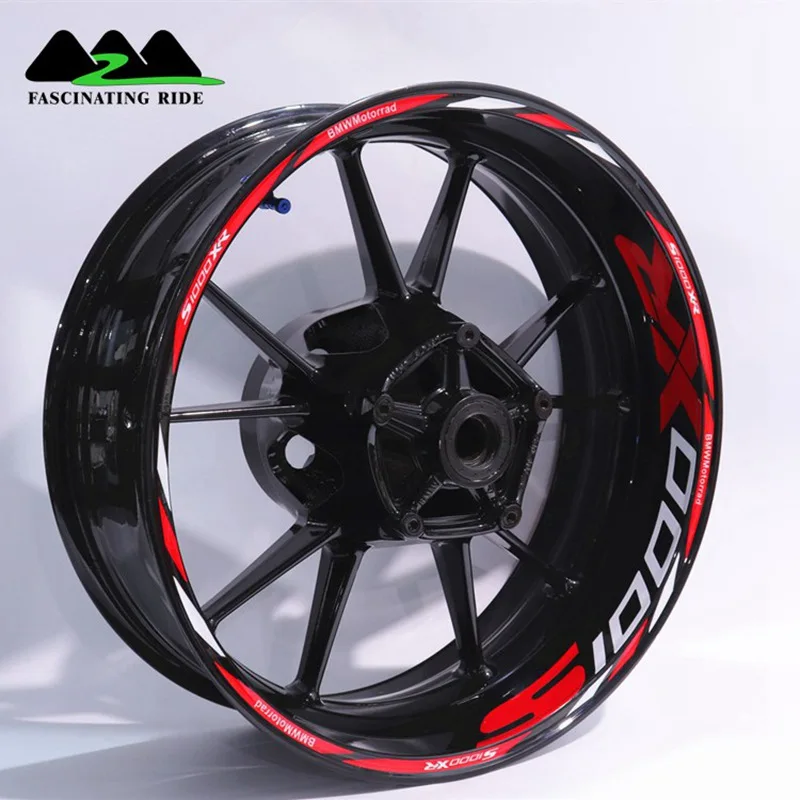 

Applicable to BMW motorcycle S1000R S1000RR S1000XR refitted waterproof reflective hub frame sticker for motorcycle decals