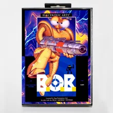 16 бит Sega MD игра картридж с розничной коробке-b. o. b карточная игра для megadrive бытие системы