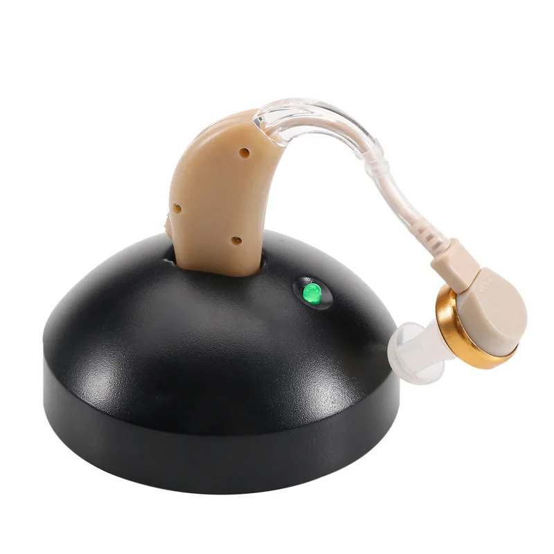 ZHONGDE ZDB100 Rechargeable hearing aid Mid high line invisible hearing aid Adjust Tone Hearing Aids Ear Care Tool with earplug