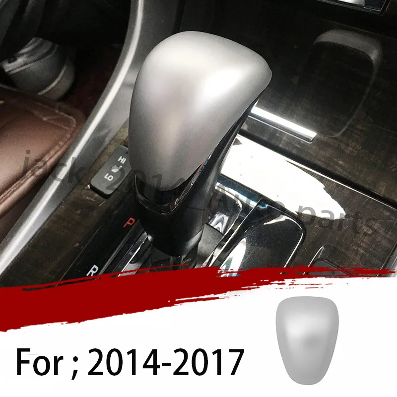 ABS Серебряный автомобиль модификация внутреннее окно Лифт панель Крышка отделка центральной полосы управления для Honda Accord 9th - Название цвета: Gear cover