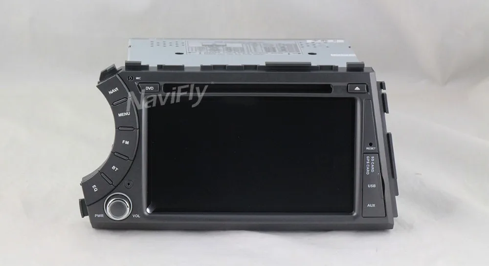 Best MEKEDE free shipping car radio Device for ssangyong kyron Actyon with 1080p support russian menu  dvd player gps radio BT 12