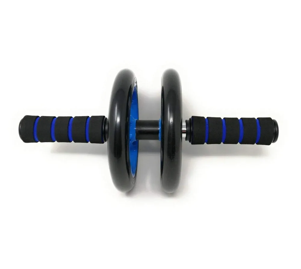 HaiGym FreeShipping двойной ABS брюшной колеса AB ролик Упражнение Фитнес тренировки