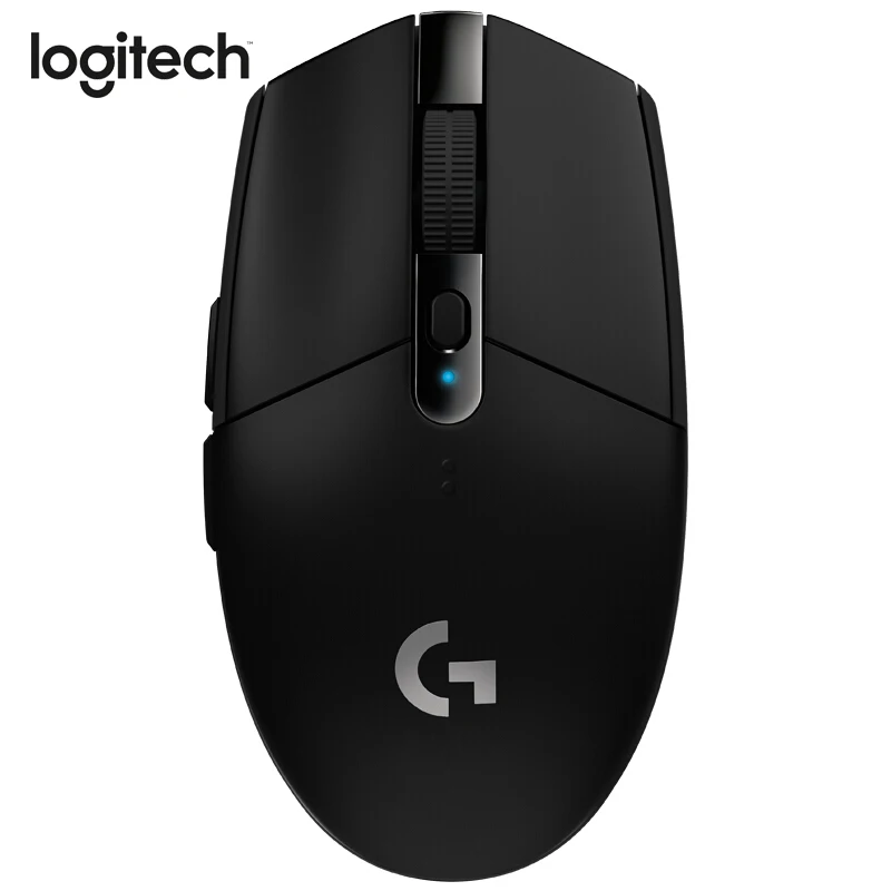 Игровая мышь logitech G304 LIGHTSPEED, беспроводная мышь с датчиком HERO 12000 dpi, 400IPS, батарея с пряжкой для мыши, геймера