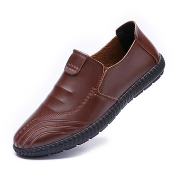 

Flat Single Shoes Men's Autumn New Men's Shoes Fashion Tide Shoes ins Super Fire Explosions Shoes Men's Lightweight
