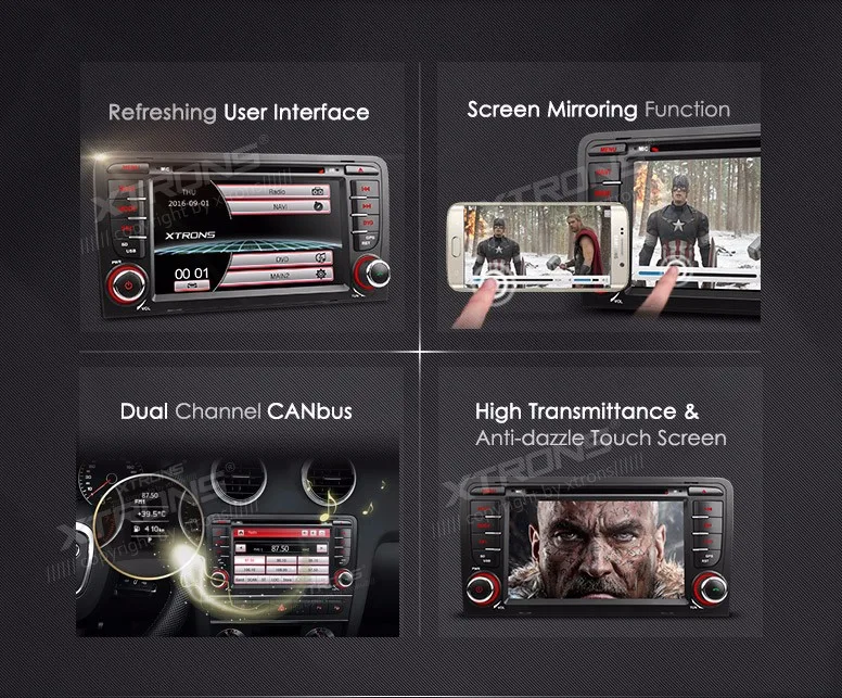 Perfect 7" Double 2 Din Car DVD Radio GPS Navi Fit For Audi A3 S3 Auto Video Player Dual Channel CANbus Touch Screen Audio USB Stereo 1 Perfect 7" Double 2 Din Car DVD Radio GPS Navi Fit For Audi A3 S3 Auto Video Player Dual Channel CANbus Touch Screen Audio USB Stereo 1
